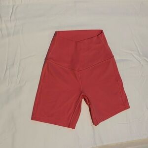 Lululemon Peach Biker Shorts, 2